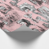 Les Environs de Paris ~ Dauphine Pink Cadeaupapier (Hoek)