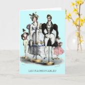 Les Fashionables beroemd gemaakt door Charles Phil Kaart (Gele Bloem)