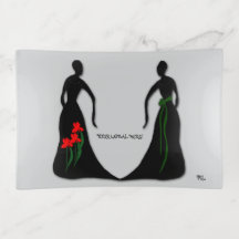 Les Femmes Initial Sieraden Schaal