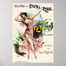 LES FETARDS Opera Theater Du Palais Koninklijk Fra Poster