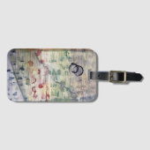 Les Feuilles Bagagelabel (Voorkant (horizontaal))