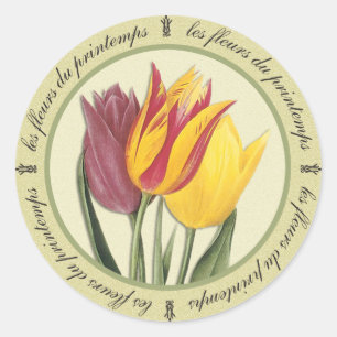 Les Fleurs du Printemps Sticker