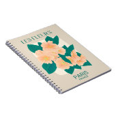Les Fleurs Parijs Notitieboek (Rechterzijde)