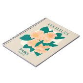 Les Fleurs Parijs Notitieboek (Linkerzijde)