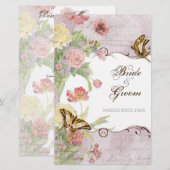 Les Fleurs Peony Roos Tulip Floral Flowers Weddens (Voorkant / Achterkant)