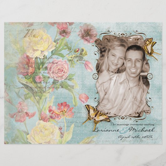 Les Fleurs Peony Roos Tulip Floral Flowers Weddens (Voorkant)