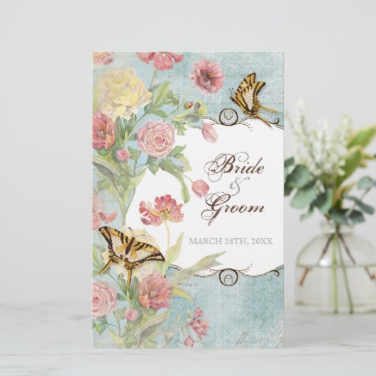 Les Fleurs Peony Roos Tulip Floral Flowers Weddens (Staand voorkant)