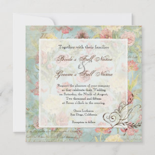 Les Fleurs Peony Roos Tulip Floral Flowers Weddens Kaart