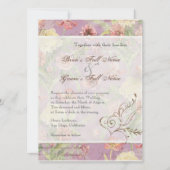 Les Fleurs Peony Roos Tulip Floral Flowers Weddens Kaart (Voorkant)