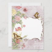 Les Fleurs Pioen Roos Tulp Bloem Bloemen Bruiloft (Achterkant)