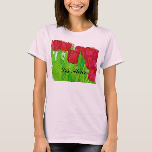 Les Fleurs T-shirt (Voorkant)