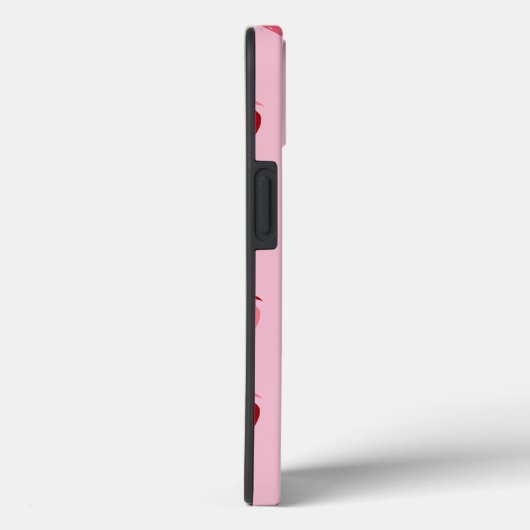 Les Fraises 01 Roze en rode preppy aardbeien Case-Mate iPhone Case (Achterkant / Rechts)