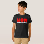 Les Francais choisissent le NON - Kinder shirt (Voorkant volledig)