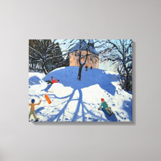 Les Gets Canvas Afdruk (Voorkant)