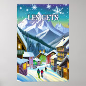 Les Gets Poster (Voorkant)