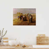 Les Glaneuses 1857 van Jean-Francois Millet Poster (Keuken)