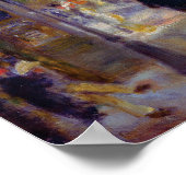 Les Grands Boulevards van Renoir Poster (Hoek)