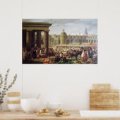 Les Halles, Parijs Poster (Keuken)