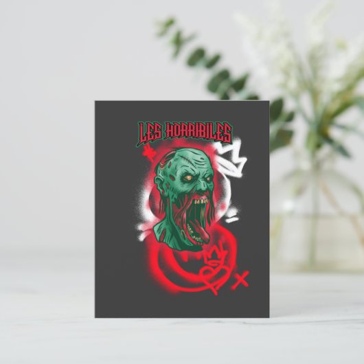 Les Horribiles Bloeddruppels (Staand voorkant)