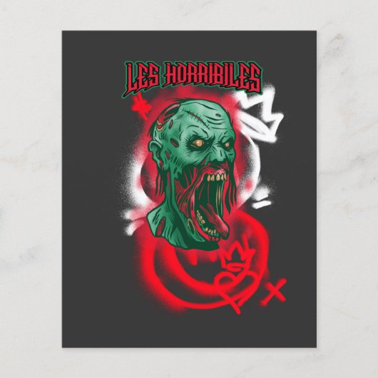 Les Horribiles Bloeddruppels (Voorkant)