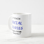 les in sociale studies koffiemok (Voorkant links)
