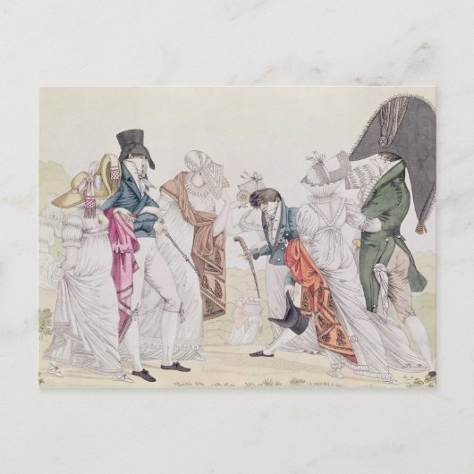 Les Invisibles', c.1807 Briefkaart (Voorkant)