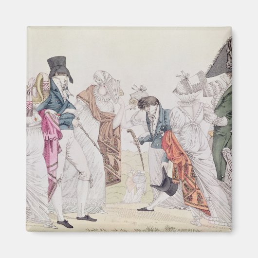 Les Invisibles', c.1807 Magneet (Voorkant)