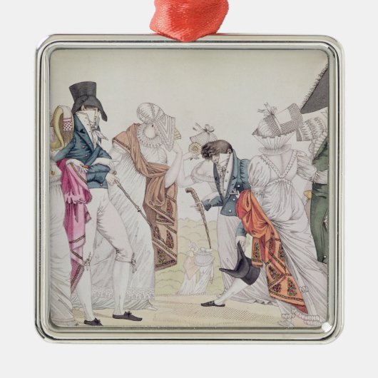 Les Invisibles', c.1807 Metalen Ornament (Voorkant)