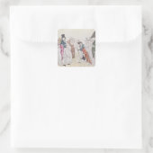 Les Invisibles', c.1807 Vierkante Sticker (Tas)