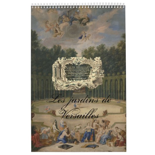 Les jardins de Versailles – Gardens of Versailles Kalender (Hoes)