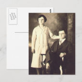 Les jumeaux en 1930 briefkaart (Voorkant / Achterkant)