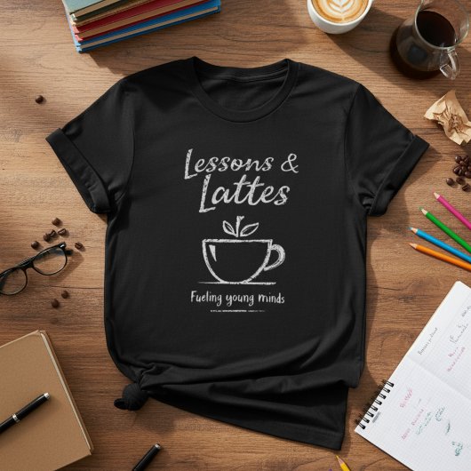 Les & Lattes Docent Design — Koffie Docent T-shirt