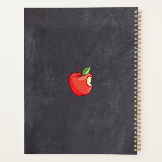 Les leraar/onderwijzer planner (Achterkant)