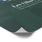 Les Liliacées van Redouté Poster (Hoek)