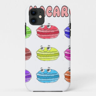 Les Macarons Cute Cartoon Case-Mate iPhone Case