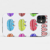 Les Macarons Cute Cartoon Case-Mate iPhone Case (Achterkant (horizontaal))