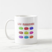 Les Macarons Cute Cartoon Koffiemok (Links)