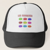 Les Macarons Cute Cartoon Trucker Pet (Voorkant)