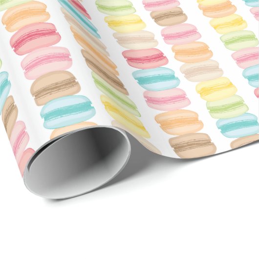 Les Macarons door Origami-Prints Cadeaupapier (Rol Hoek)