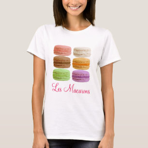 Les Macarons - meerkleurige pastels T-shirt