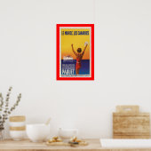 Les Maroc, Les Canaries - Paquet Poster (Keuken)