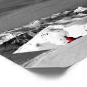 Les Menuires Three Valleys France Alps Frankrijk Poster (Hoek)