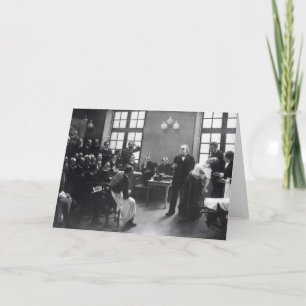 Les met Arts Charcot in Salpetriere Kaart