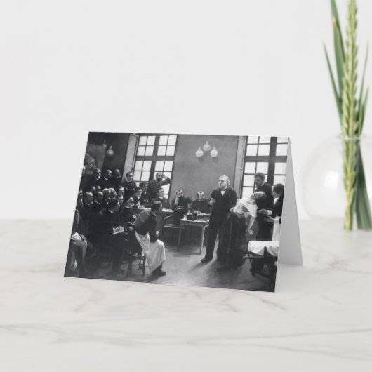 Les met Arts Charcot in Salpetriere Kaart (Voorkant)