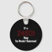 Les Mis 24601 Sleutelhanger (Voorkant)