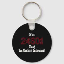 Les Mis 24601 Sleutelhanger