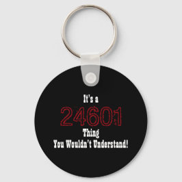 Les Mis 24601 Sleutelhanger