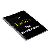 Les Mis Journal Notitieboek (Rechterzijde)