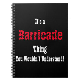 Les Miserables Barricade Journal Notitieboek
