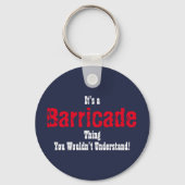 Les Miserables Barricade Sleutelhanger (Voorkant)